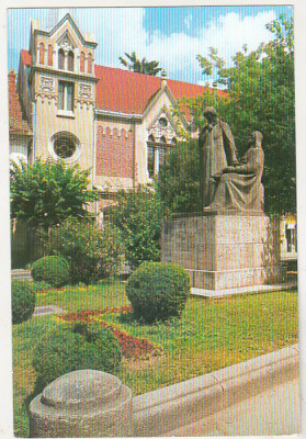 bnk cp Targu Mures - Monumentul Farcas si Janos Bolyai - necirculata foto