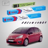 Cumpara ieftin Ștergătoare Citro&euml;n C4 Picasso Gen 1 (UD) MPV 2008-2011 | Set Față și Spate Flat Premium &ndash; TeamCar&reg;