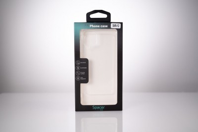 Husa Samsung Galaxy A12 Spacer, transparenta, grosime 1.5mm, protectie suplimentara antisoc la colturi, material flexibil TPU &amp;quot;SPPC-SM-GX-A12-CLR&amp;quot; foto