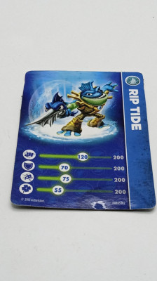 Skylanders Rip Tide - card foto