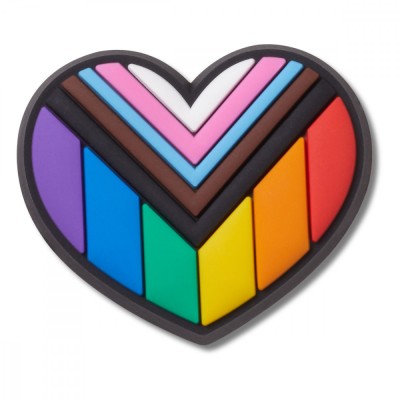 Jibbitz Crocs Pride Inclusion Heart foto