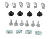 Set fixare scut protectie sub motor 1007 (K), 09.2005-11.2009, fixare scut sub motor