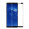 Folie protectie sticla securizata 3D curbata pentru Samsung Galaxy Note 8(pentru husa), negru