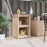 vidaXL Dulap de bucătărie cu raft MEPPEL Stejar &icirc;nchis 55 x 55 x 92 cm 868165