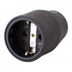Priza mobila cauciuc 16A 250V IP44 Atra 1329