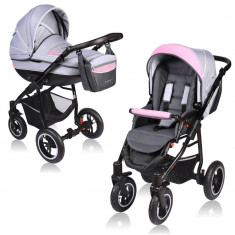 Carucior Crooner 2 in 1 - Vessanti - Pink/Gray foto