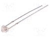Dioda LED, 1,8mm, portocalie, 4200mcd, 10...15mA, 12V, 12V DC, OPTOSUPPLY - OS5OGA7331A-12V
