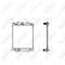 NRF 53460 Radiator, racire motor