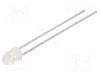 Dioda LED, 3mm, verde, 680...3200mcd, 20mA, 2,9...3,6V, LITEON - LTL17KCGM4J