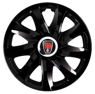 Set 4 Capace Roti pentru Rover, model Drift Black, R14, ROVER foto