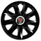 Set 4 Capace Roti pentru Rover, model Drift Black, R14, ROVER