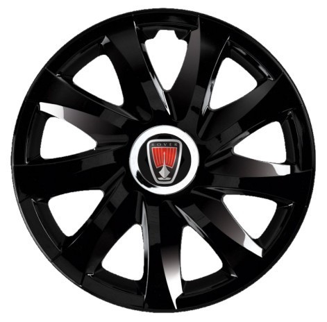 Set 4 Capace Roti pentru Rover, model Drift Black, R14, ROVER