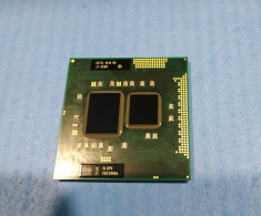 PROCESOR CPU laptop intel i3 350M Arrandale SLBPK gen 1a la frecventa de 2260Mhz foto