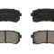 Set placute frana,frana disc KIA CERATO II limuzina (TD) (2009 - 2016) KRIEGER 0950006605