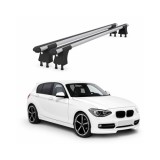 Set bare transversale aluminiu cu prindere in puncte fixe compatibile BMW Seria 1 F20 2011-2019 negre sau argintii Cod: 120101 Kit 201