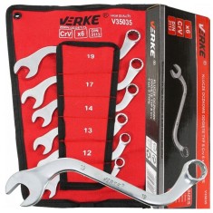 Set chei tip S pentru desfacere alternator 6 elemente VERKE V35035 foto