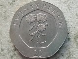 GIBRALTAR-20 PENCE 2016