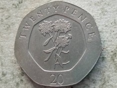 GIBRALTAR-20 PENCE 2016