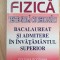 FIZICĂ Teste grilă. Bacalaureat și admitere - Rodica Mihalache, Vasile Fălie