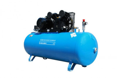 Compresor cu piston - Blue Line 5,5kW, 800 L/min - Rezervor 500 Litri - WLT-BLU-800-5.5/500 foto