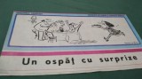 Cumpara ieftin PLIANT/BROSURA UN OSPAT CU SURPRIZE -INSTITUTUL DE IGIENA SI SANATATE PUBLICA
