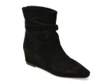 Botine EPICA negre, 63922, din piele intoarsa