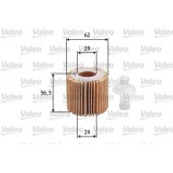 Filtru ulei Daihatsu Charade Viii, Materia, Sirion; Subaru Justy IV, Trezia; Toyota Auris, Corolla, Iq, Urban Cruiser, Verso S, Yaris Motor 1.0,