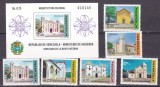 Venezuela 1970 biserici MI 1817-1822 + bl. 19 MNH