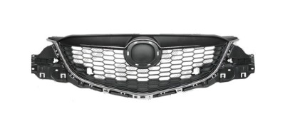Grila radiator Hyundai Santa Fe (Dm), 05.2012-,rama cromata, KD4550710E, 45X105 foto