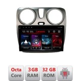 Navigatie Dacia Dokker Android radio bluetooth internet DSP 8Core 3+32GB LTE carplay android LENOVO LITE CarStore Technology