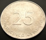 Cumpara ieftin Moneda exotica 25 CENTAVOS INTUR - CUBA, anul 1988 * cod 4251 = luciu de batere, America Centrala si de Sud, Aluminiu