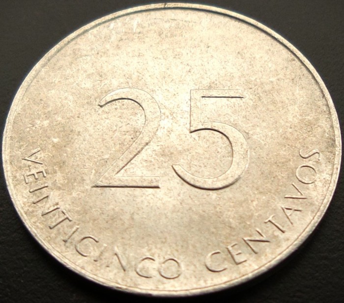 Moneda exotica 25 CENTAVOS INTUR - CUBA, anul 1988 * cod 4251 = luciu de batere