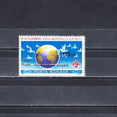 M1 TX3 3 - 1994 - 9 octombrie - Ziua mondiala a Postei - supratipar