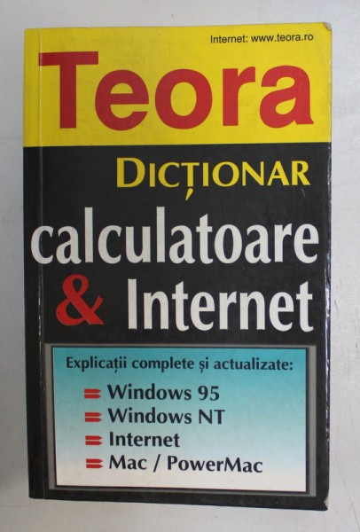 DICTIONAR, CALCULATOARE SI INTERNET de BRYAN PFAFFENBERGER, DAVID WALL , 1997