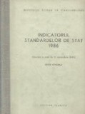 Indicatorul standardelor de stat 1986 (Situatia la data de 31 decembrie 1985 - editie oficiala)