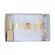 Trusou botez dantela ivoire si ingeras Denikos&reg; 428