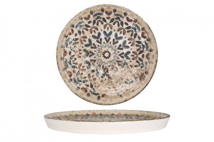 Rinart Farfurie pentru Desert - Aztec - Por&Aring;&pound;elan - 20 cm - set de 6