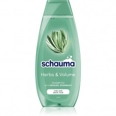 Schwarzkopf Schauma Herbs & Volume Sampon pentru par fin, moale 400 ml