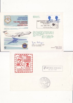 Circulatie Noua Zeelanda - tema Antarctica,vapoare,aviatie, exploratori-FDC 1981 foto