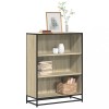 Gossi biblioteca, stejar sonoma, 80,5x35x107,5 cm, lemn prelucrat