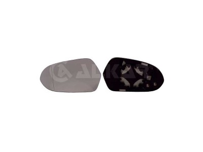 Geam oglinda exterioara cu suport fixare Audi A6 (4g/C7), 01.2011-06.2014, A6 (4g/C7), 06.2014-, Stanga, incalzita; geam asferic; cromat foto