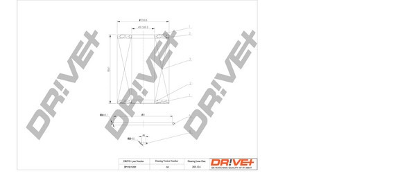 Dr!ve+ DP1110.11.0101 Filtru ulei
