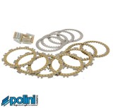 Kit discuri + arcuri ambreiaj Yamaha XP 500 T-Max - T-Max ABS - T-Max Black Max (01-11) 4T LC 500cc (Polini)