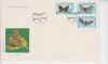 C12 - FDC Romania - Fluturi - LP1130 - 1985, Romania de la 1950, Fauna