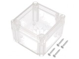 Carcasă Universală ABS Semitransparentă 80x82x55mm, KRADEX