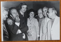Fotografie de Vasile Blendea cu Nichita Stanescu, din perioada comunista