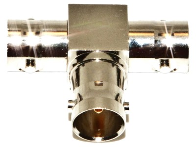 Conector BNC Mufă 75&amp;Omega; Mamă x3 foto