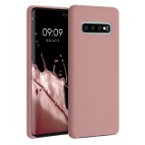 Husa pentru Samsung Galaxy S10 Plus, Silicon, Roz, 49028.193, Carcasa