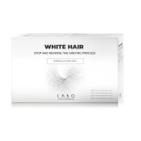 Tratament &icirc;mpotriva &icirc;ncărunţirii părului pentru barbati White Hair, 40 fiole, Labo, Crescina