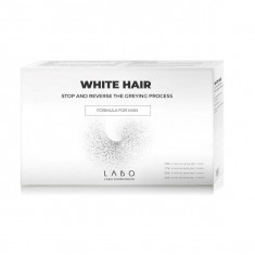 Tratament împotriva încărunţirii părului pentru barbati White Hair, 20 fiole, Labo